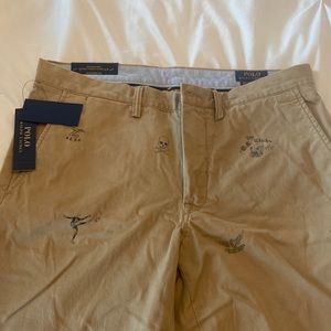 Brand new Ralph, Lauren men’s pants stretch straight fit. 34 waist 30 length.